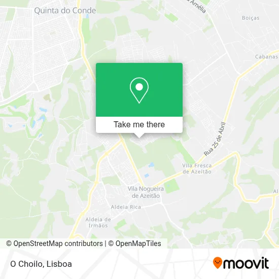 O Choilo map