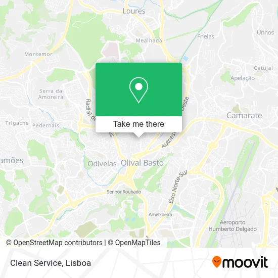 Clean Service map