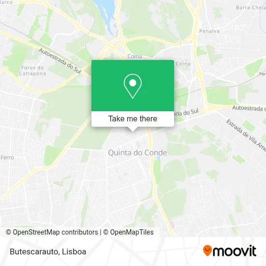 Butescarauto map