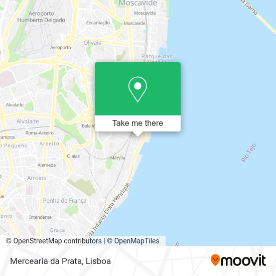 Mercearia da Prata map