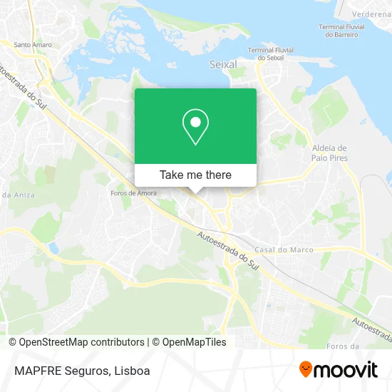 MAPFRE Seguros map