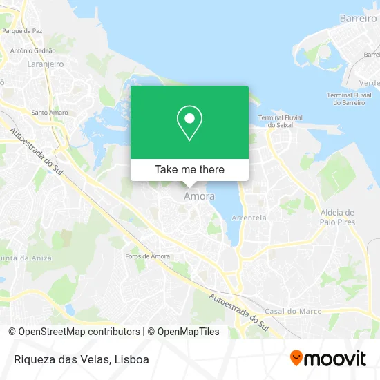 Riqueza das Velas map