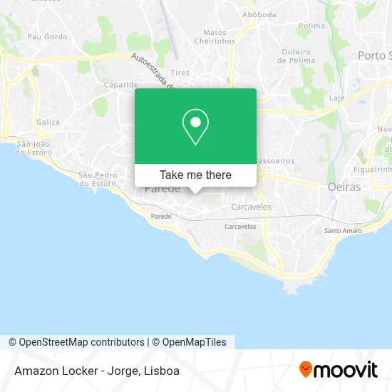 Amazon Locker - Jorge map