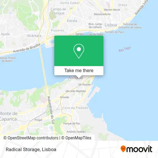Radical Storage map