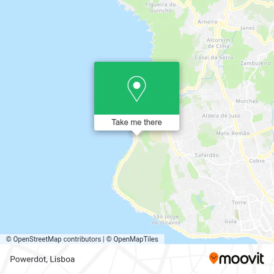 Powerdot map