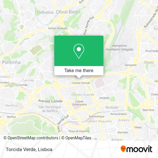 Torcida Verde map