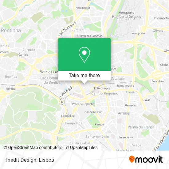 Inedit Design map
