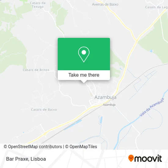 Bar Praxe map