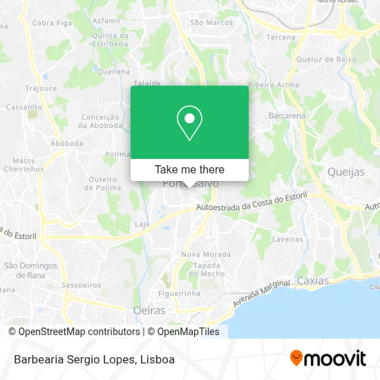 Barbearia Sergio Lopes map