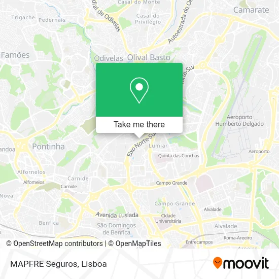 MAPFRE Seguros map
