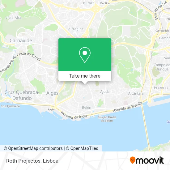 Roth Projectos mapa