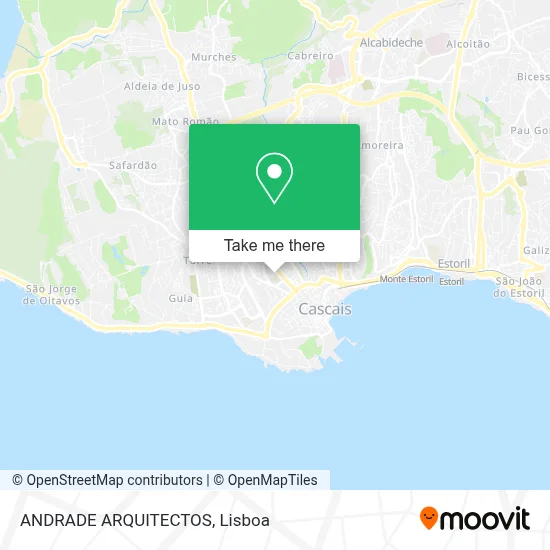 ANDRADE ARQUITECTOS map