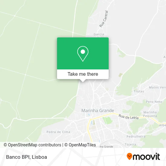 Banco BPI map