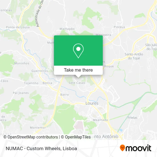 NUMAC - Custom Wheels map