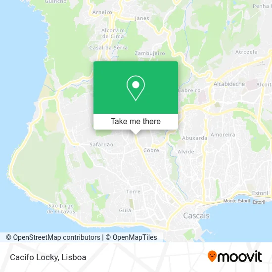 Cacifo Locky map