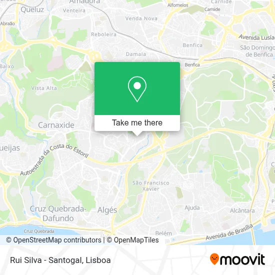 Rui Silva - Santogal map