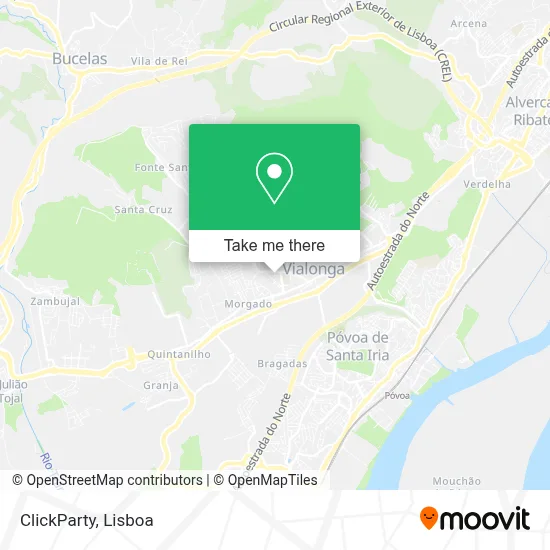 ClickParty map