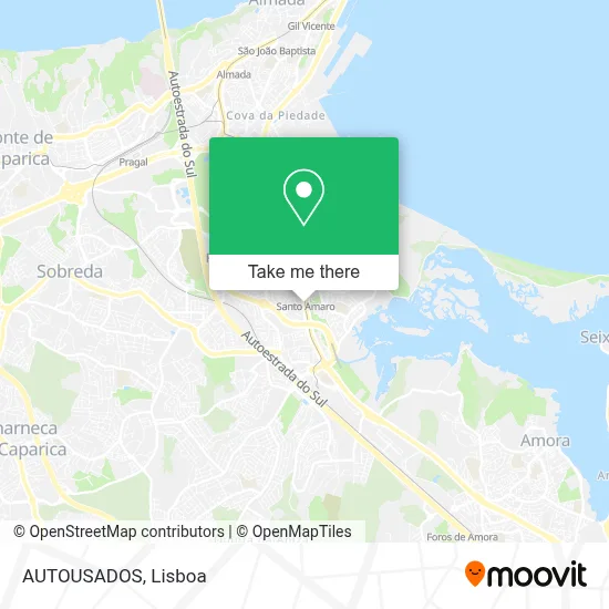 AUTOUSADOS map