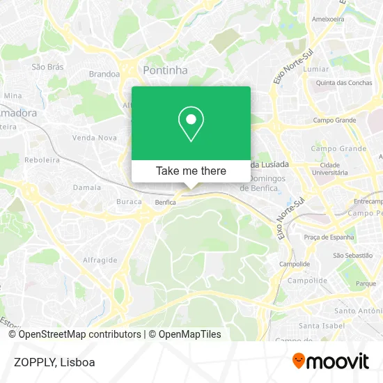 ZOPPLY map