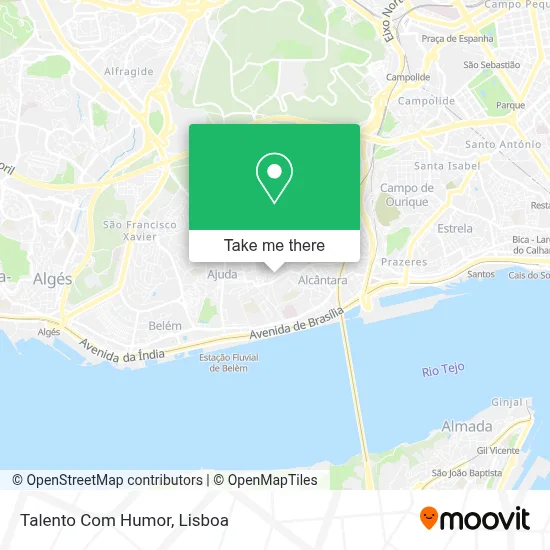Talento Com Humor map