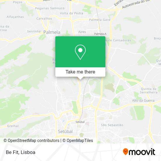 Be Fit map