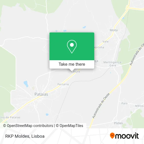 RKP Moldes mapa