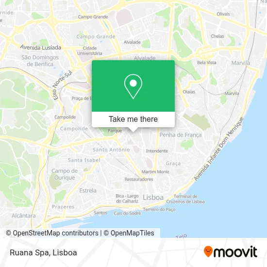 Ruana Spa mapa