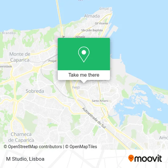 M Studio map