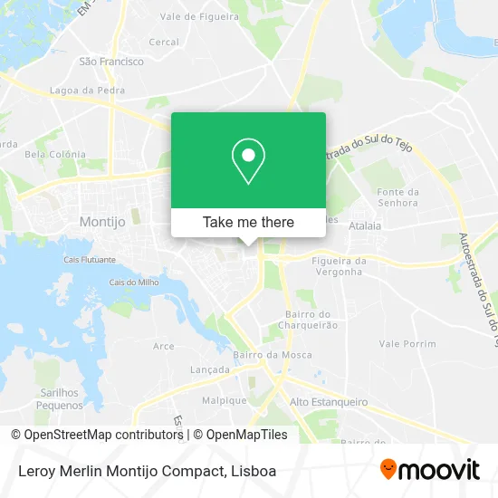Leroy Merlin Montijo Compact map