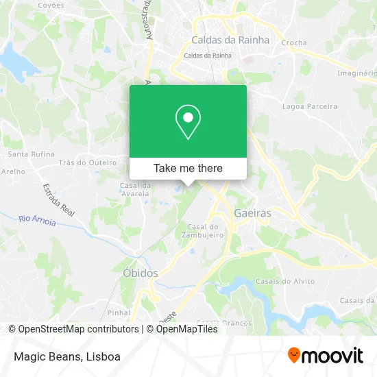 Magic Beans map