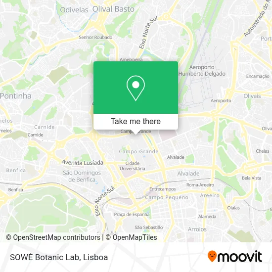 SOWÉ Botanic Lab map