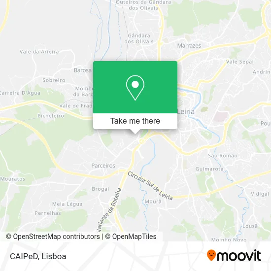 CAIPeD map