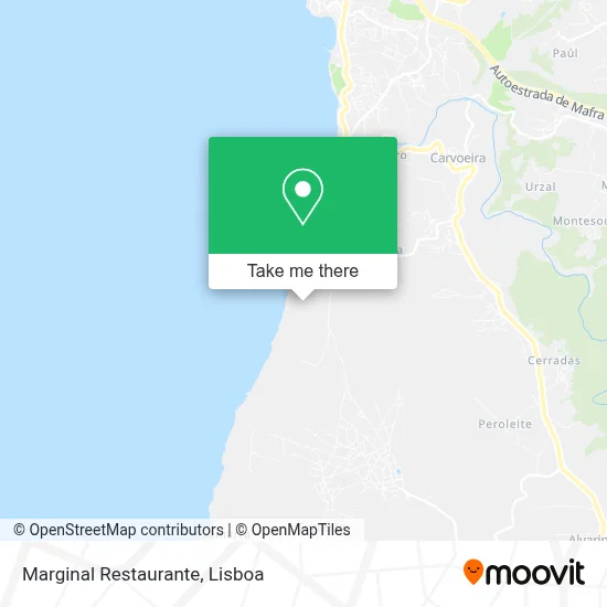 Marginal Restaurante map