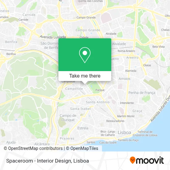 Spaceroom - Interior Design map