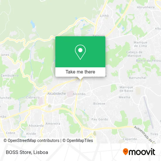 BOSS Store map