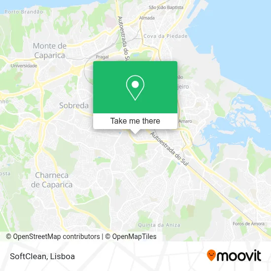 SoftClean map