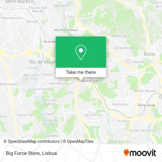 Big Force Store map