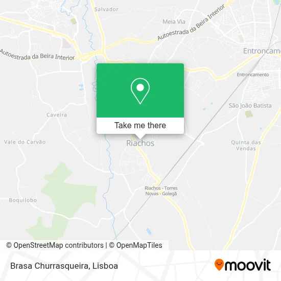 Brasa Churrasqueira map