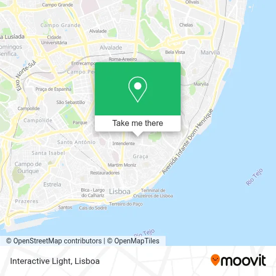 Interactive Light map