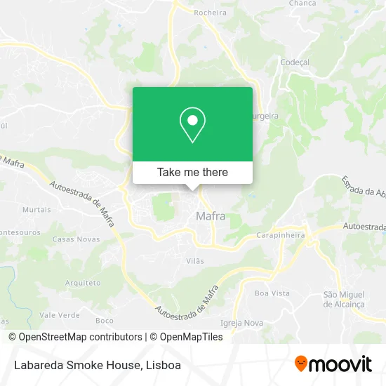 Labareda Smoke House map