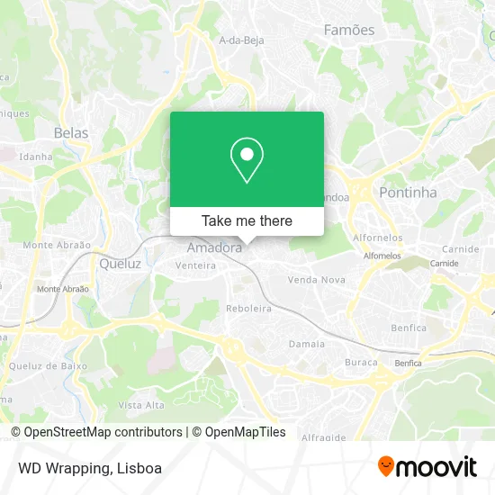 WD Wrapping map