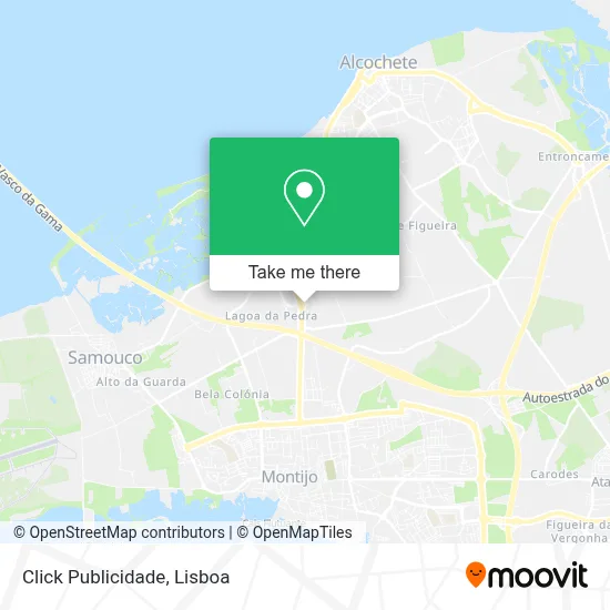 Click Publicidade map