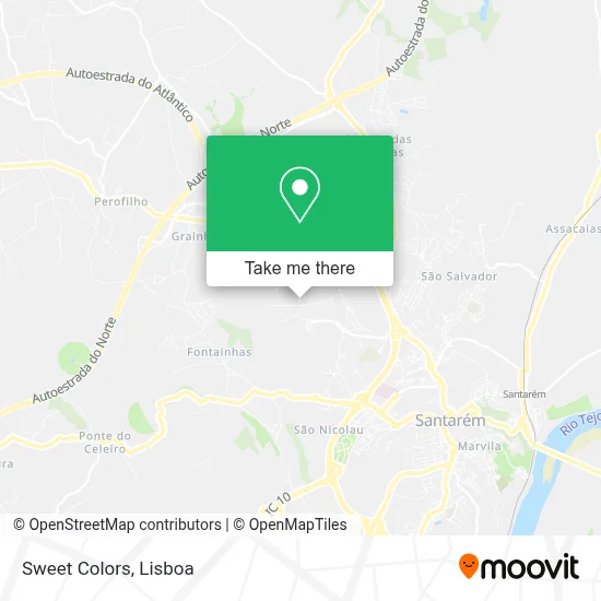 Sweet Colors map