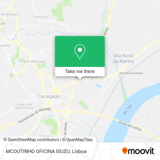 MCOUTINHO OFICINA ISUZU map