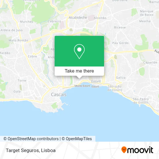 Target Seguros map