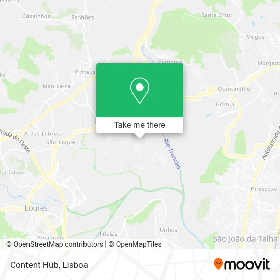 Content Hub map