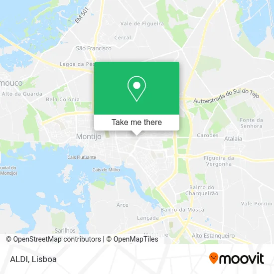 ALDI map