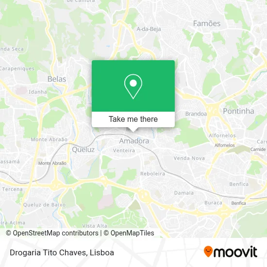 Drogaria Tito Chaves map