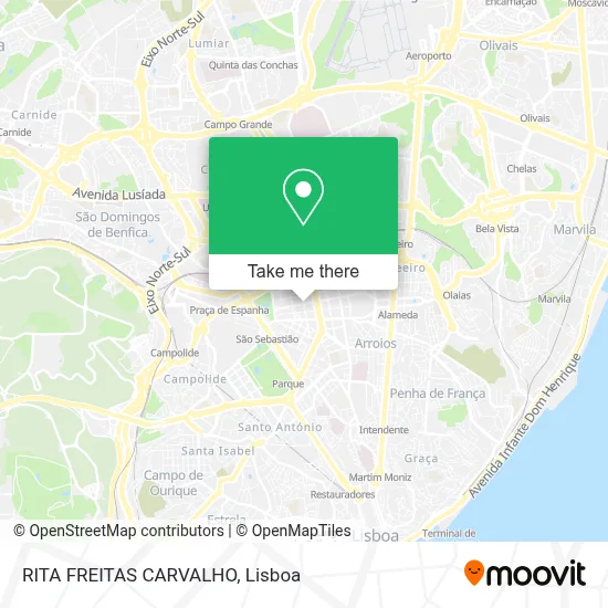 RITA FREITAS CARVALHO mapa