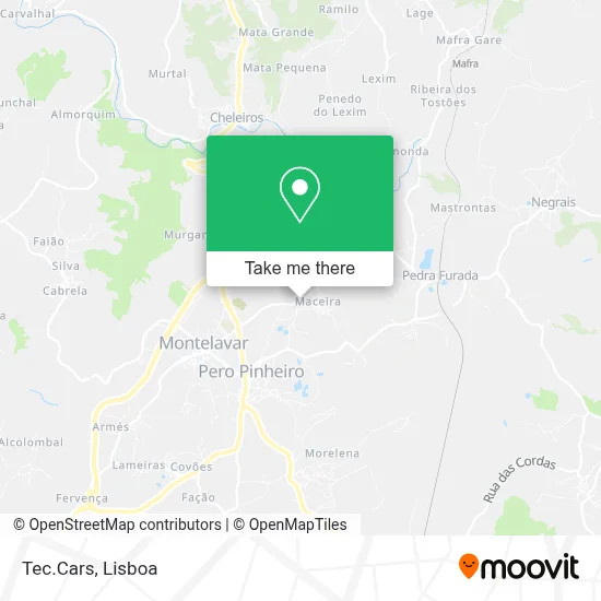 Tec.Cars map